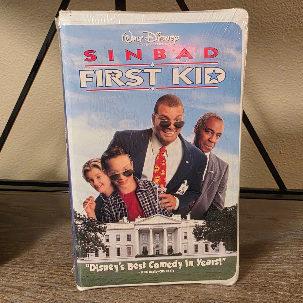 NEW SEALED Sinbad First Kid VHS Movie‎ Walt Disney Home Video